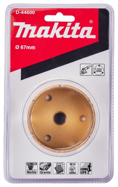 Makita D-44600 Diamant-Hohlbohrkrone 67 mm