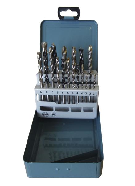 Bohrer-Set 18-tlg. Holz/Metall/Stein