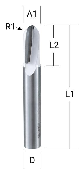 Hohlkehlfräser 15,8 mm