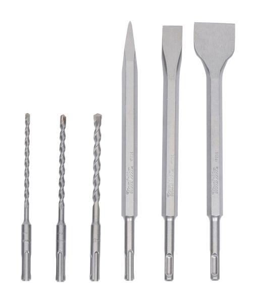 SDS-PLUS Bohrer/Meißel-Set 6-tlg.