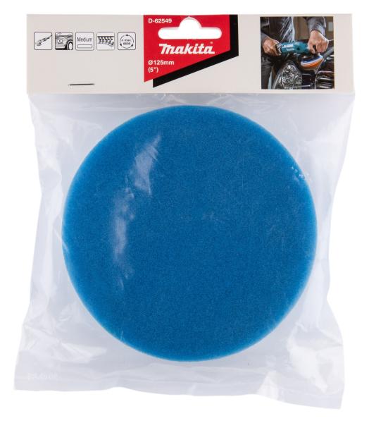 Polierpad blau D 125 mm
