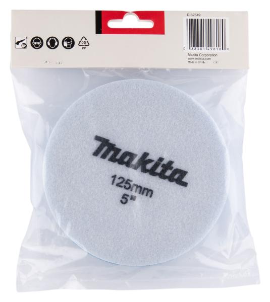 Makita D-62549 Polierpad blau D 125 mm