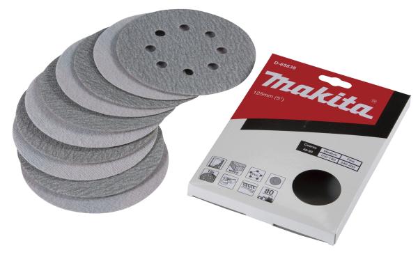 Makita D-65838 Schleifscheibe P80 125mm Klett