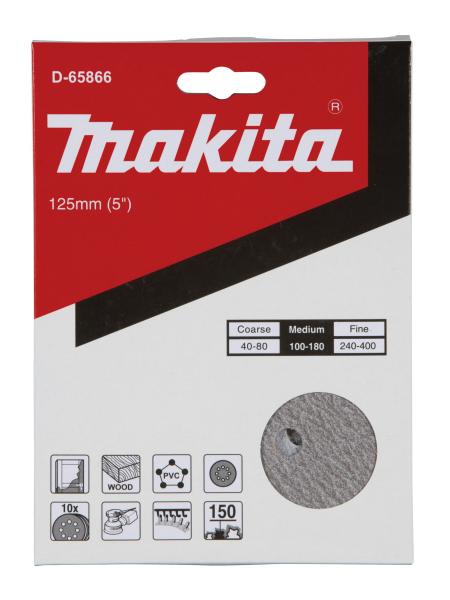 Makita D-65866 Schleifscheibe P150 125mm Klett