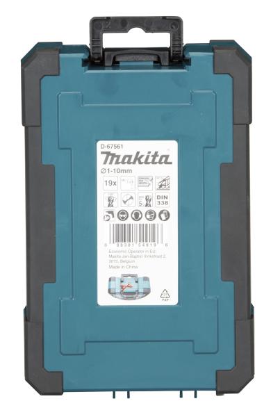 Makita D-67561 Bohrer-Set 19-tlg. HSS-Co