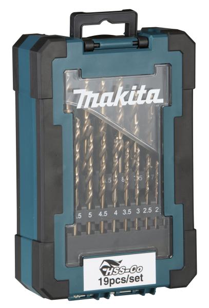 Makita D-67561 Bohrer-Set 19-tlg. HSS-Co