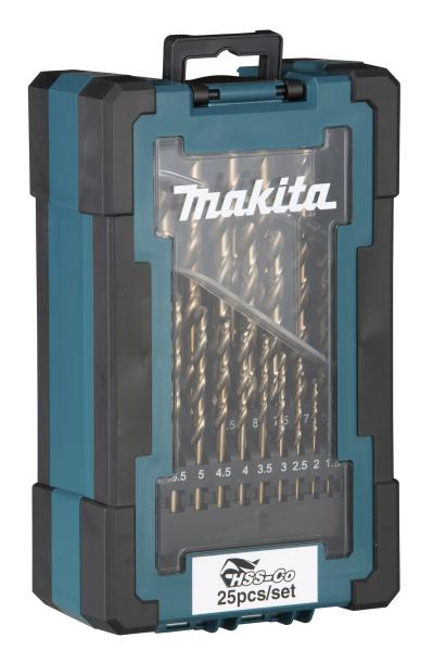 Makita D-67577 Bohrer-Set 25-tlg. HSS-Co