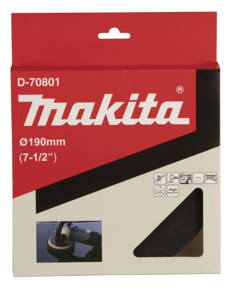Makita D-70801 Polierpad schwarz D 190 mm