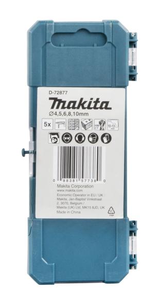 Makita D-72877 Steinbohrer-Set 5-tlg.