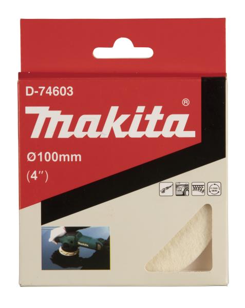 Makita D-74603 Filzpad Klett 100 mm