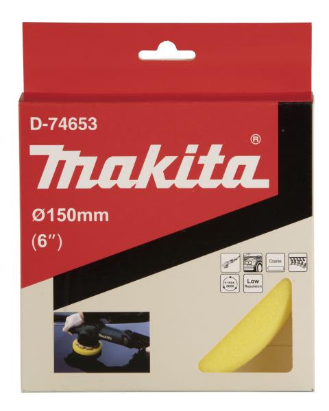 Makita D-74653 Polierpad gelb D 150 mm