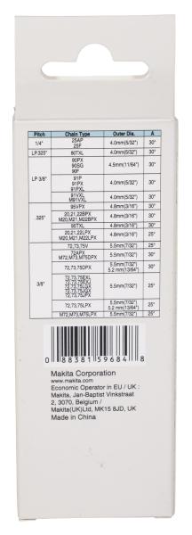 Makita D-75605 Schärfhilfe