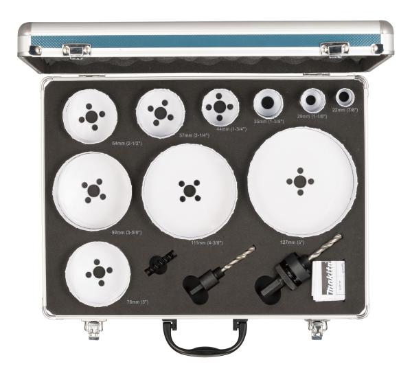 Makita D-75764 Lochsägen-Set universal 13-teilig HSS-BiM