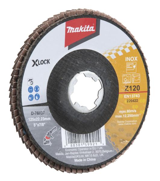 Makita D-76037 Fächerscheibe X-LOCK