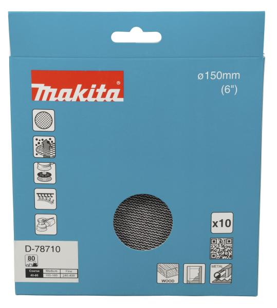 Makita D-78710 Netzschleifmittel A80 150mm Klett