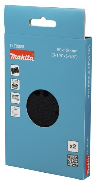 Makita D-78829 Schleiftellerschutz 80x130mm Klett