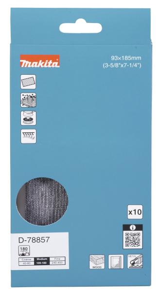Makita D-78857 Netzschleifmittel A180 93x185mm Klett