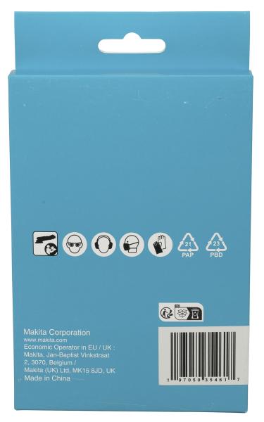 Makita D-78916 Netzschleifmittel A180 100x150mm Klett
