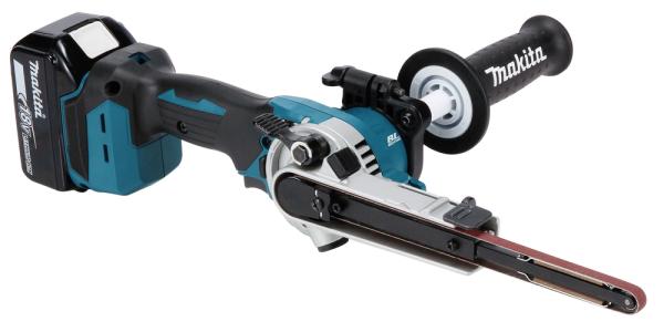 Makita DBS180Z Akku-Bandfeile 18V inkl. 9mm Arm feilen