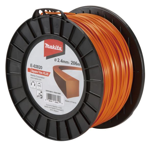 Mähfaden Vierkant 2,4mm x 206m