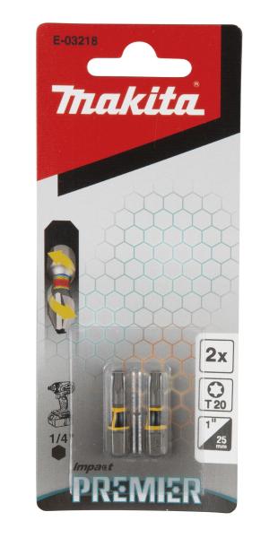 Makita E-03218 Torsion Bit T20 Impact Premier