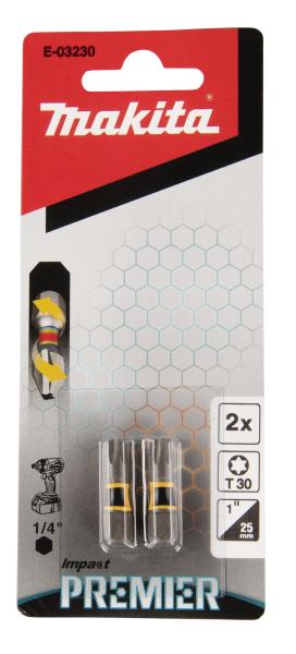 Makita E-03230 Torsion Bit T30 Impact Premier