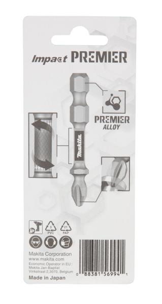 Makita E-03274 Torsion Bit PH2 Impact Premier