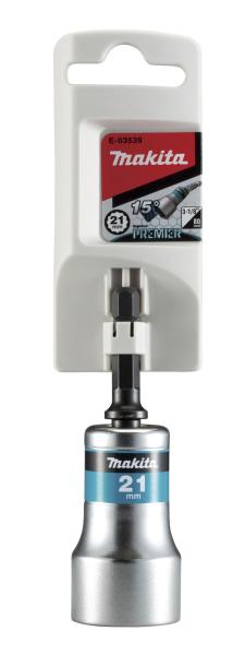 Makita E-03539 Gelenk Steckschlüssel SW21 Impact Premier