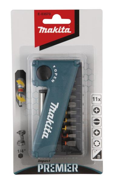 Makita E-03573 Torsion Bit-Set 11-tlg. Impact Premier