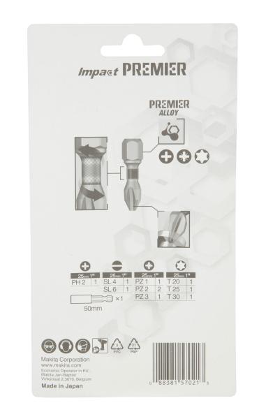 Makita E-03573 Torsion Bit-Set 11-tlg. Impact Premier