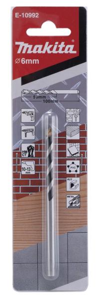 Makita E-10992 Multibohrer 6x100mm