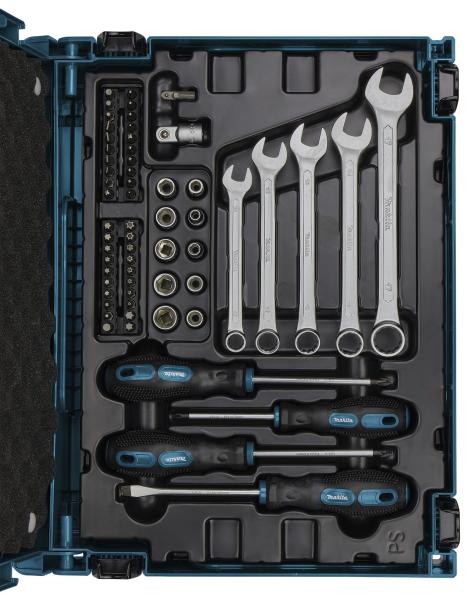 Makita E-11542 Werkzeug-Set 87-tlg. im MAKPAC