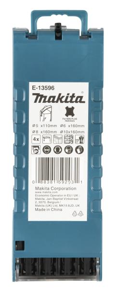 Makita E-13596 SDS-PLUS Bohrer-Set 4-tlg. Centering tip