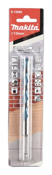 Makita E-15089 Multibohrer 1/4" 13x150mm