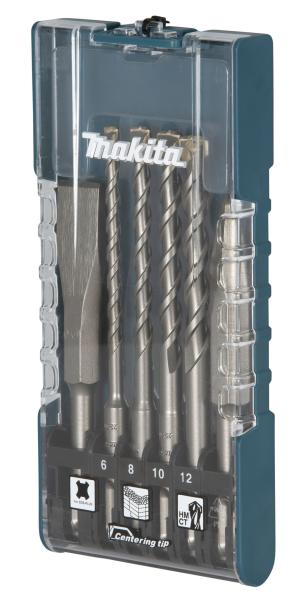 SDS-PLUS Bohrer-Meißel-Set 6-tlg. Centering tip