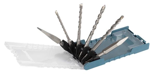 Makita E-15746 SDS-PLUS Bohrer-Meißel-Set 6-tlg. Centering tip
