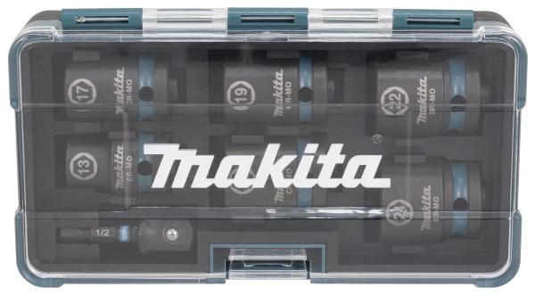 Makita E-16592 Schlagnuss-Set 7-tlg.1/2" IMPACT BLACK