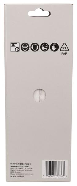 Makita E-19629 Schleifpapier P40 93x185mm Klett