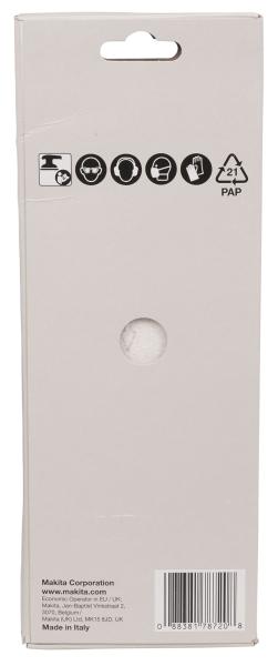 Makita E-19641 Schleifpapier P80 93x185mm Klett