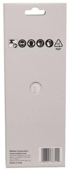 Makita E-19663 Schleifpapier P120 93x185mm Klett