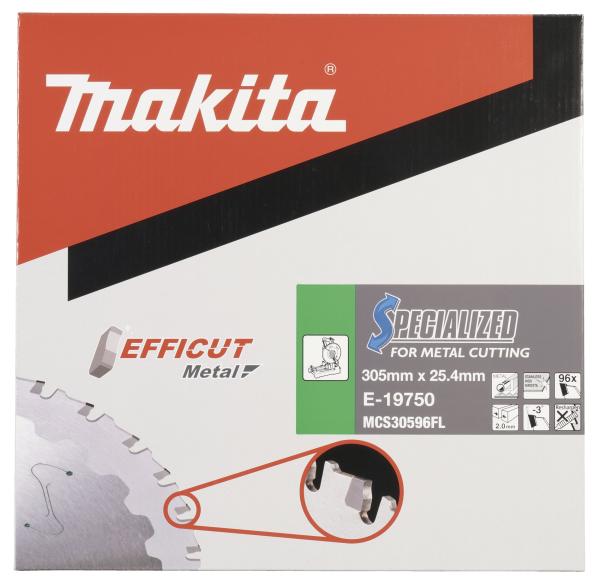 Makita E-19750 Sägeblatt 305x25,4x30, 96Z EFFICUT