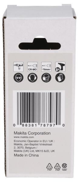 Makita E-19803 Impact Black T-Schlagnuss 1/2" T35