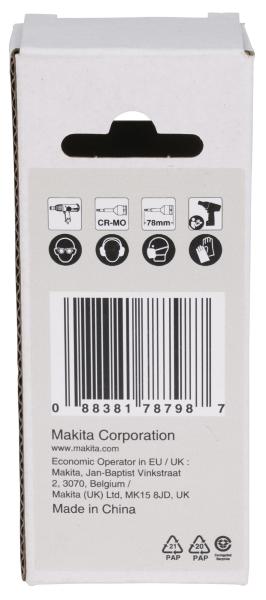 Makita E-19819 Impact Black T-Schlagnuss 1/2" T40