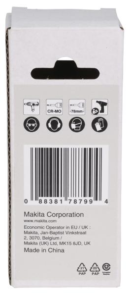 Makita E-19825 Impact Black T-Schlagnuss 1/2" T45