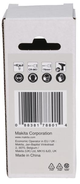 Makita E-19847 Impact Black T-Schlagnuss 1/2" T55