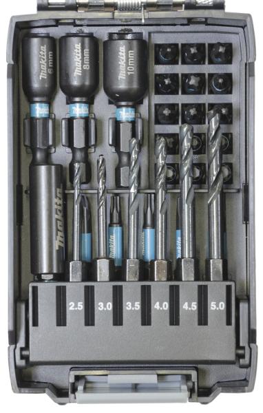 Makita E-22866 Bohrer-Bit-Set 31-tlg. Impact Black