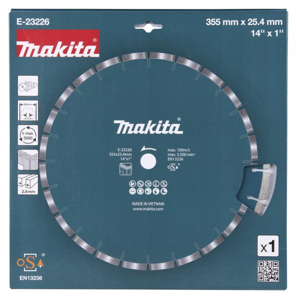 Makita E-23226 Diamanttrennscheibe 355mm