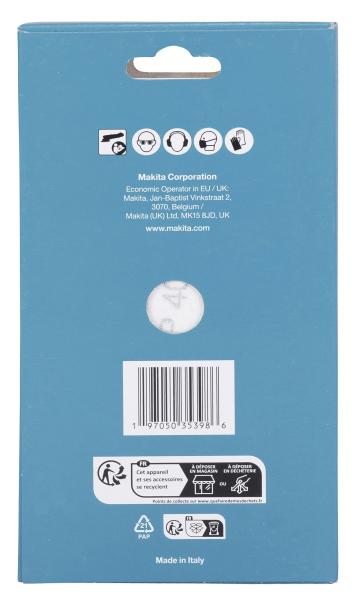 Makita E-23416 Schleifpapier A40 100x150mm Klett