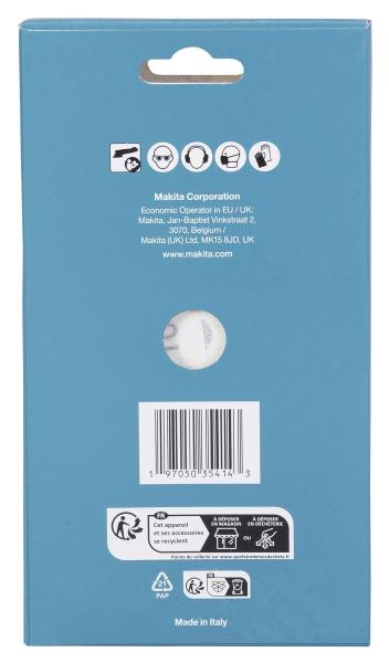 Makita E-23444 Schleifpapier A100 100x150mm Klett