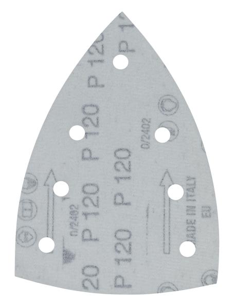 Schleifpapier A120 100x150mm Klett